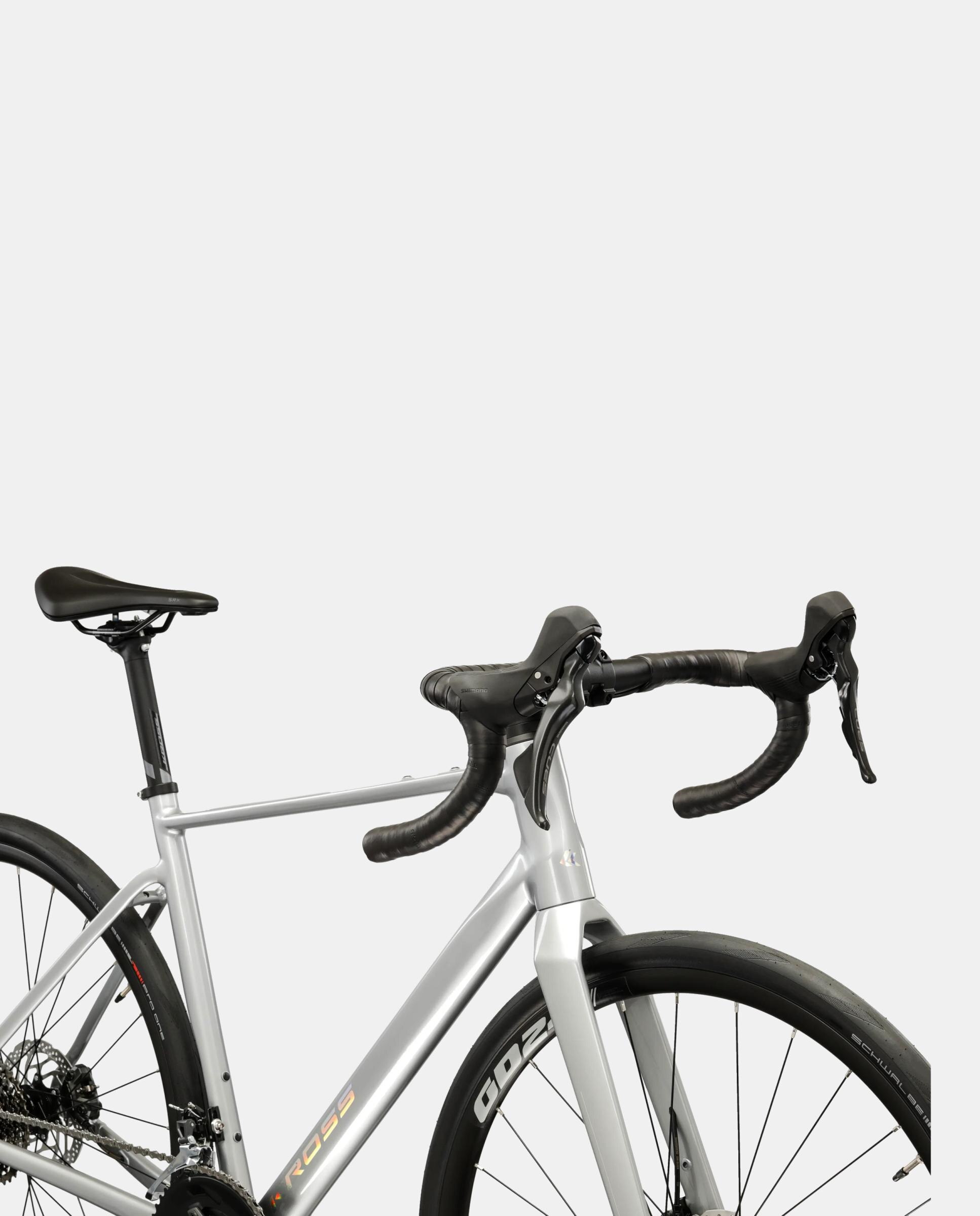 Bicicleta de carretera de Hombre Alta 2.0 Kross - Plateado Plateado-11