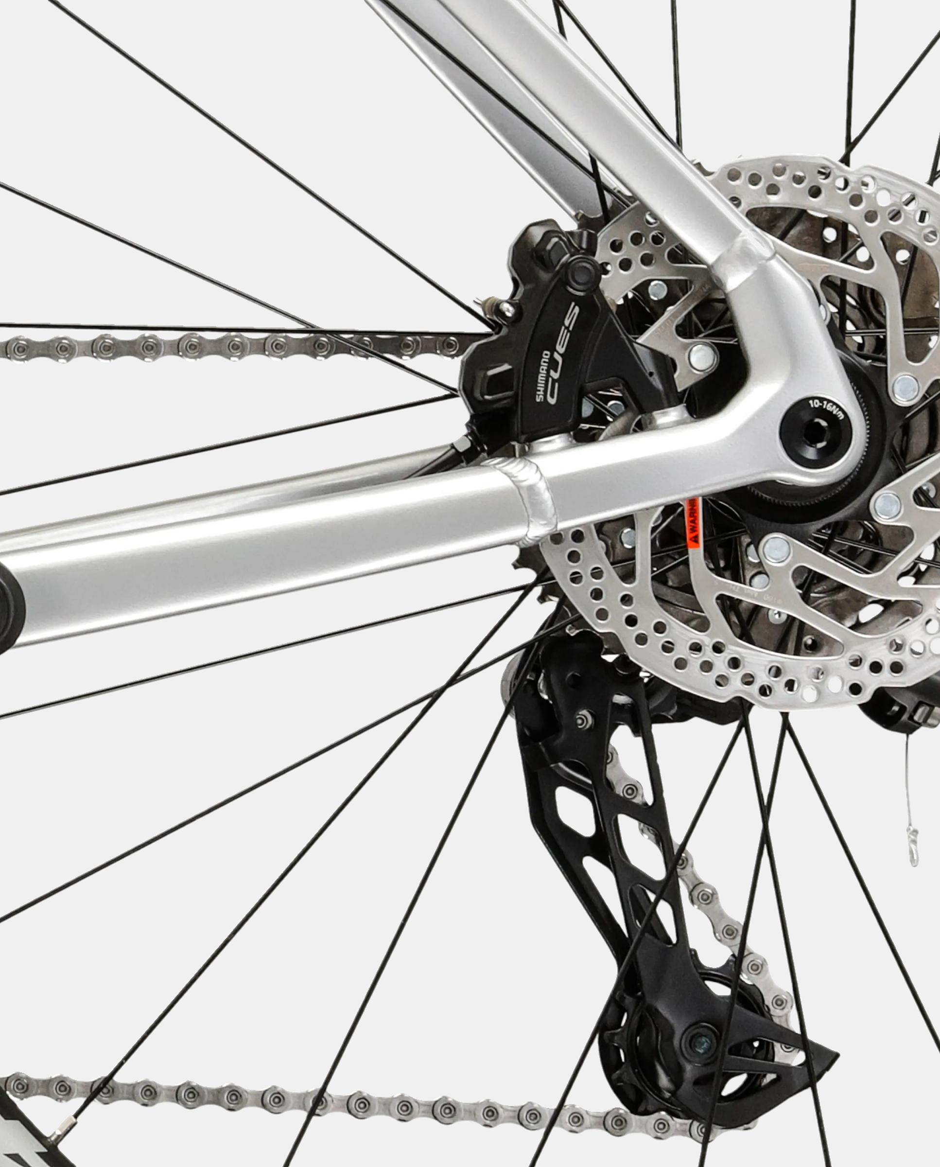 Bicicleta de carretera de Hombre Alta 2.0 Kross - Plateado Plateado-10
