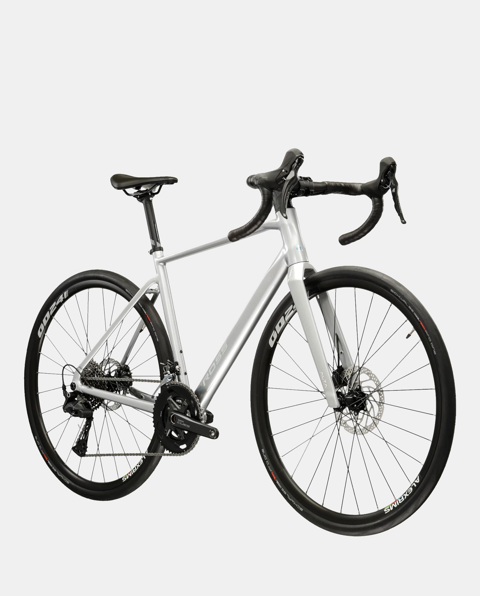 Bicicleta de carretera de Hombre Alta 2.0 Kross - Plateado Plateado-9