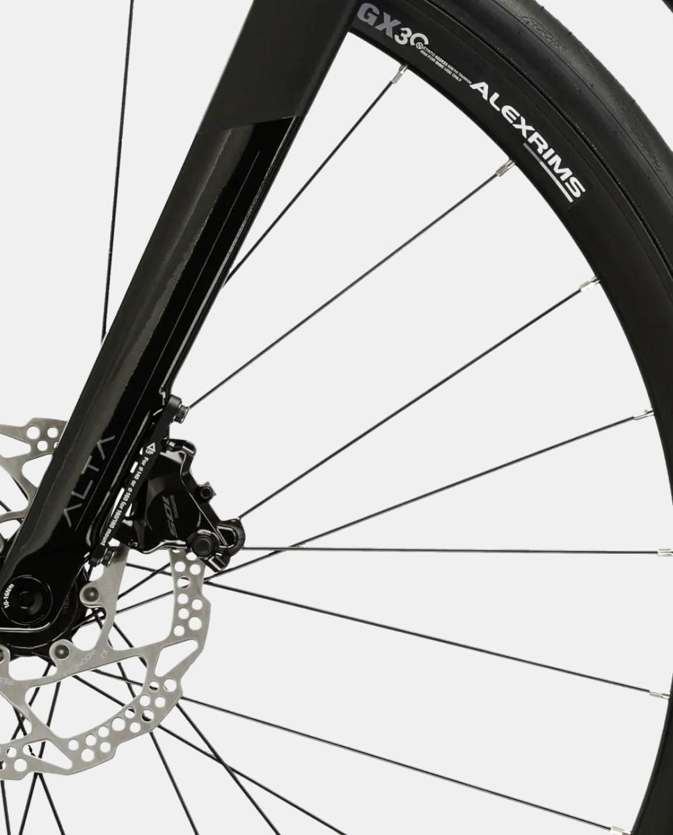 Bicicleta de carretera de Hombre Alta 4.0 Kross - Negro / Gris Negro / Gris-4