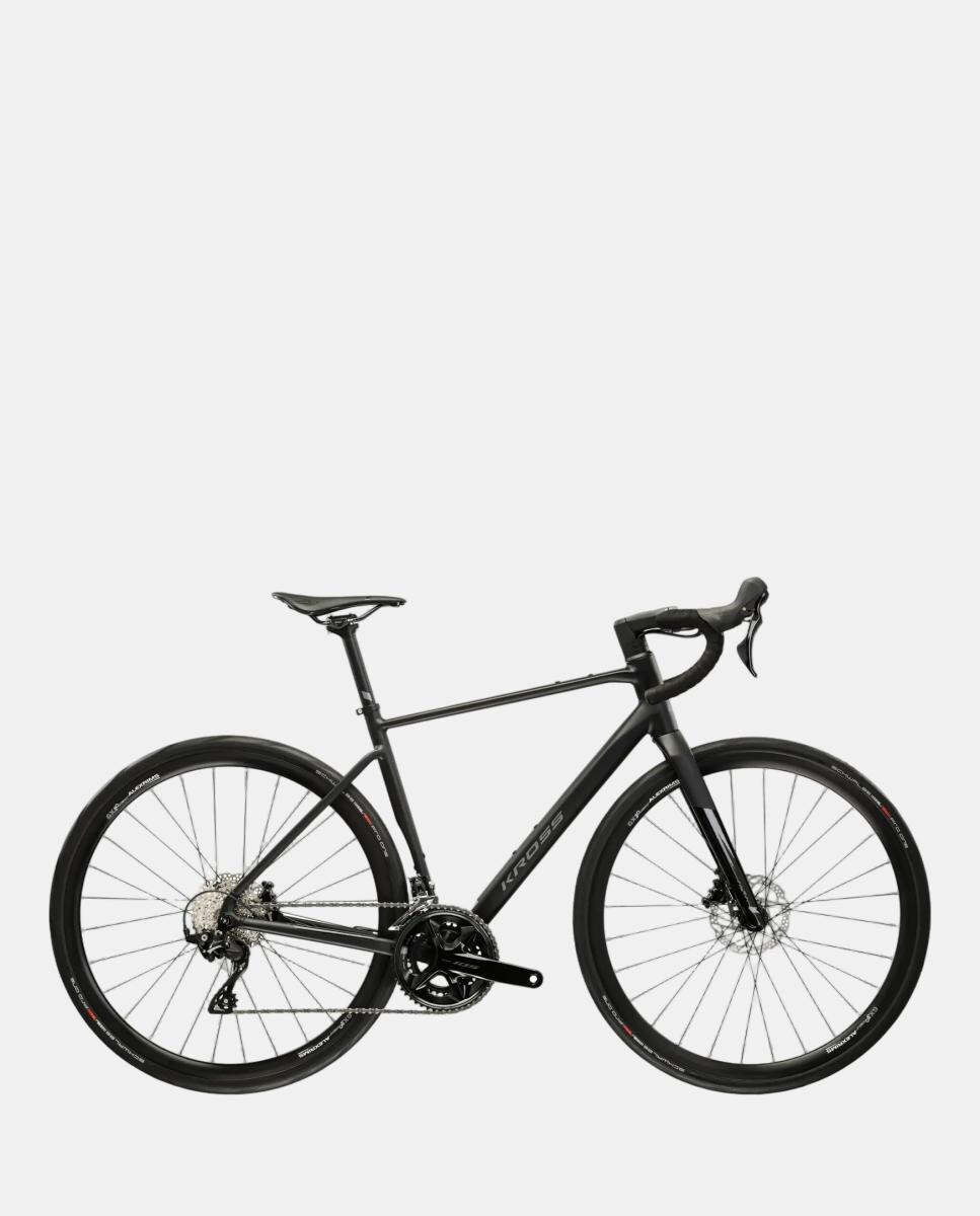Bicicleta de carretera de Hombre Alta 4.0 Kross - Negro / Gris Negro / Gris-2