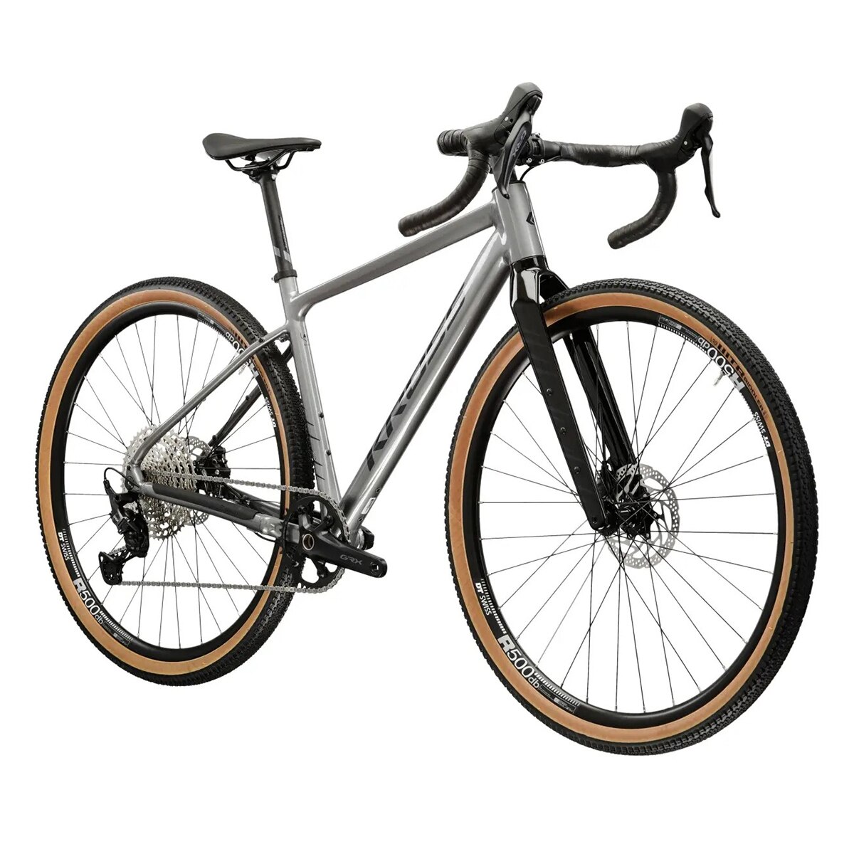 BICICLETA GRAVEL HOMBRE ESKER 5.0 Kross - Gris Gris-3