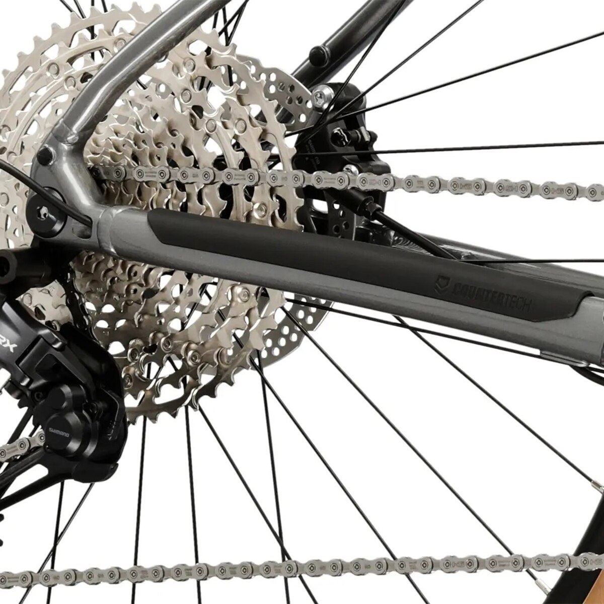 BICICLETA GRAVEL HOMBRE ESKER 5.0 Kross - Gris Gris-9