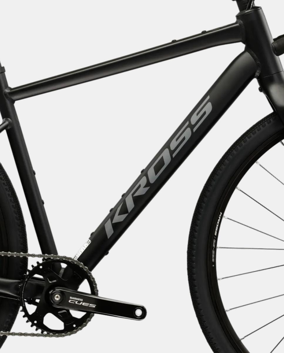 Bicicleta de Gravel de Hombre Esker 1.0 Kross - Negro / Gris Negro / Gris-10
