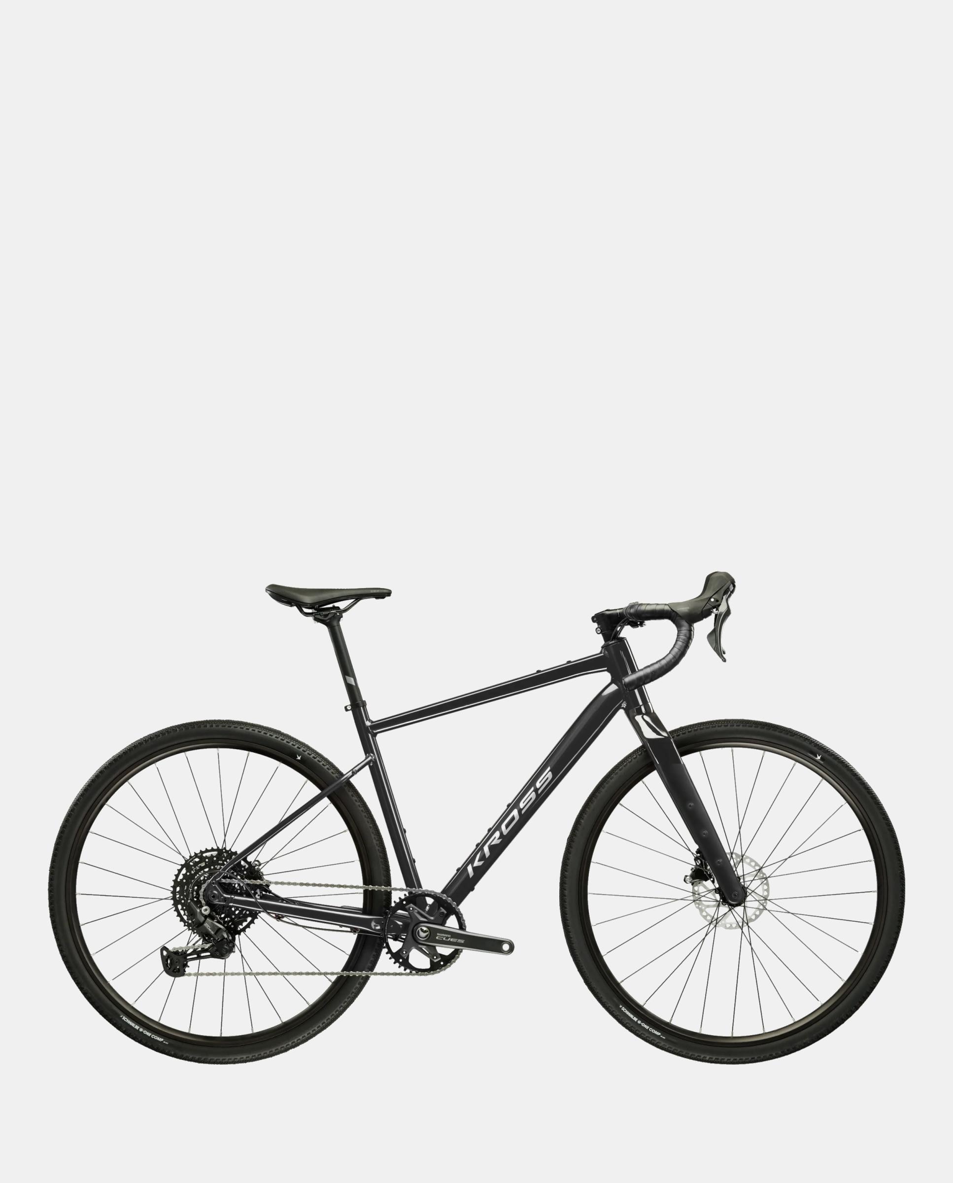 Bicicleta de Gravel de Hombre Esker 2.0 Kross - Gris / Blanco Gris / Blanco-1
