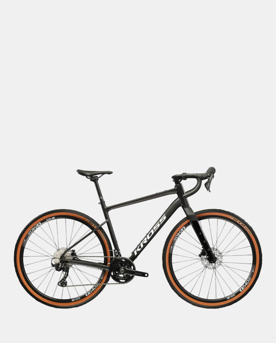 Bicicleta de Gravel de Hombre Esker 6.0 Kross - Negro / Blanco Negro / Blanco-1