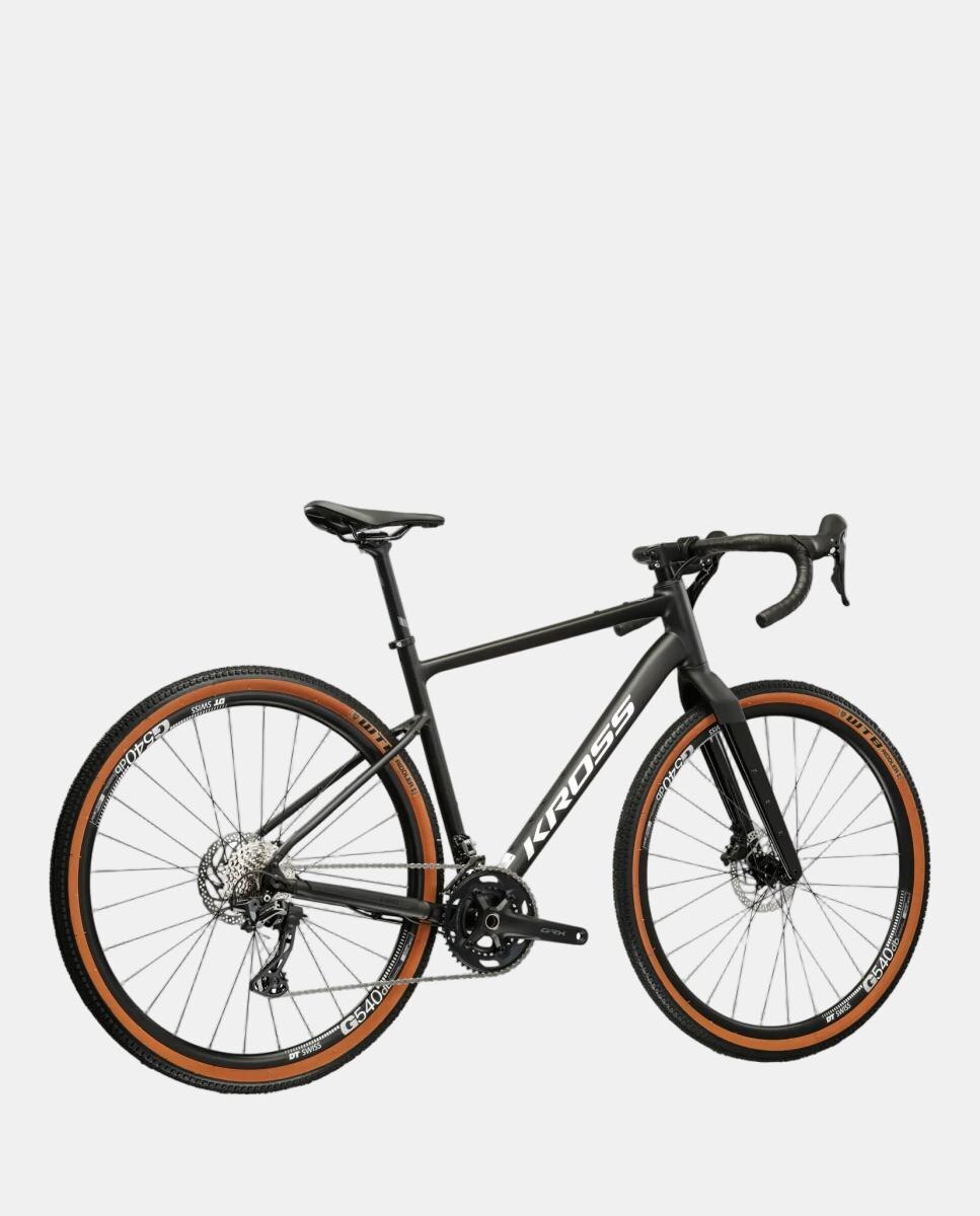 Bicicleta de Gravel de Hombre Esker 6.0 Kross - Negro / Blanco Negro / Blanco-2