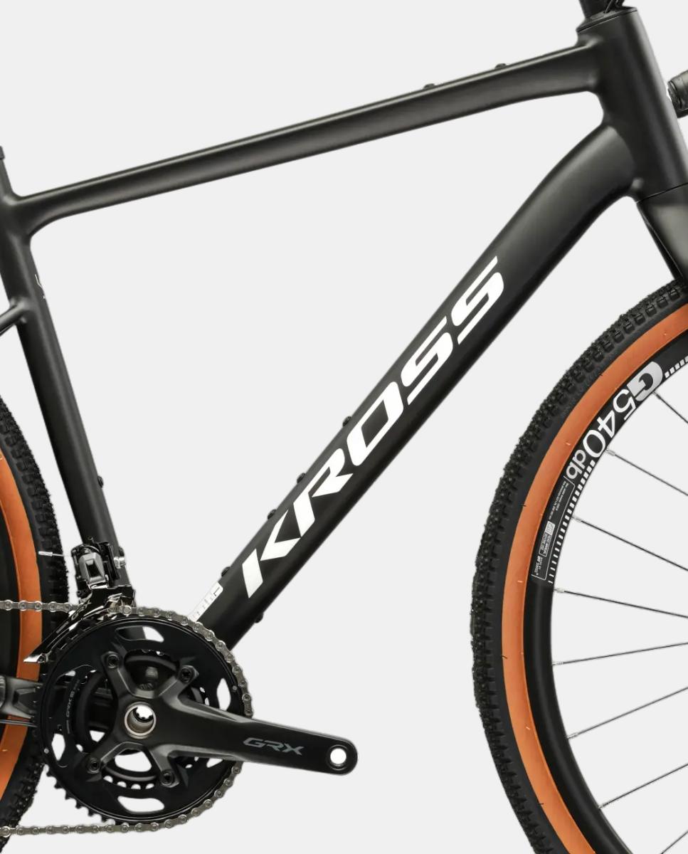 Bicicleta de Gravel de Hombre Esker 6.0 Kross - Negro / Blanco Negro / Blanco-13