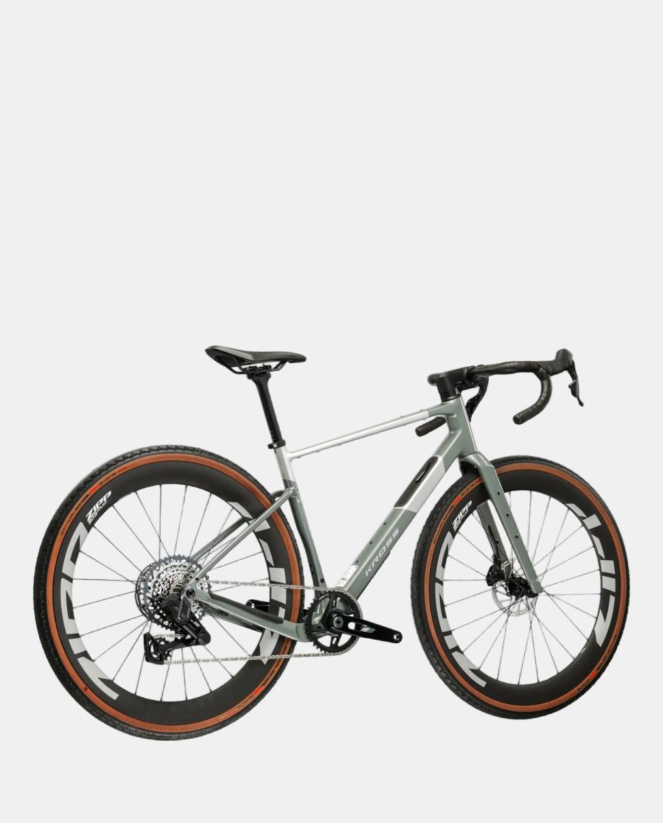 Bicicleta de Gravel de Hombre Esker ADV 3.0 Kross - Marrón Marrón-2