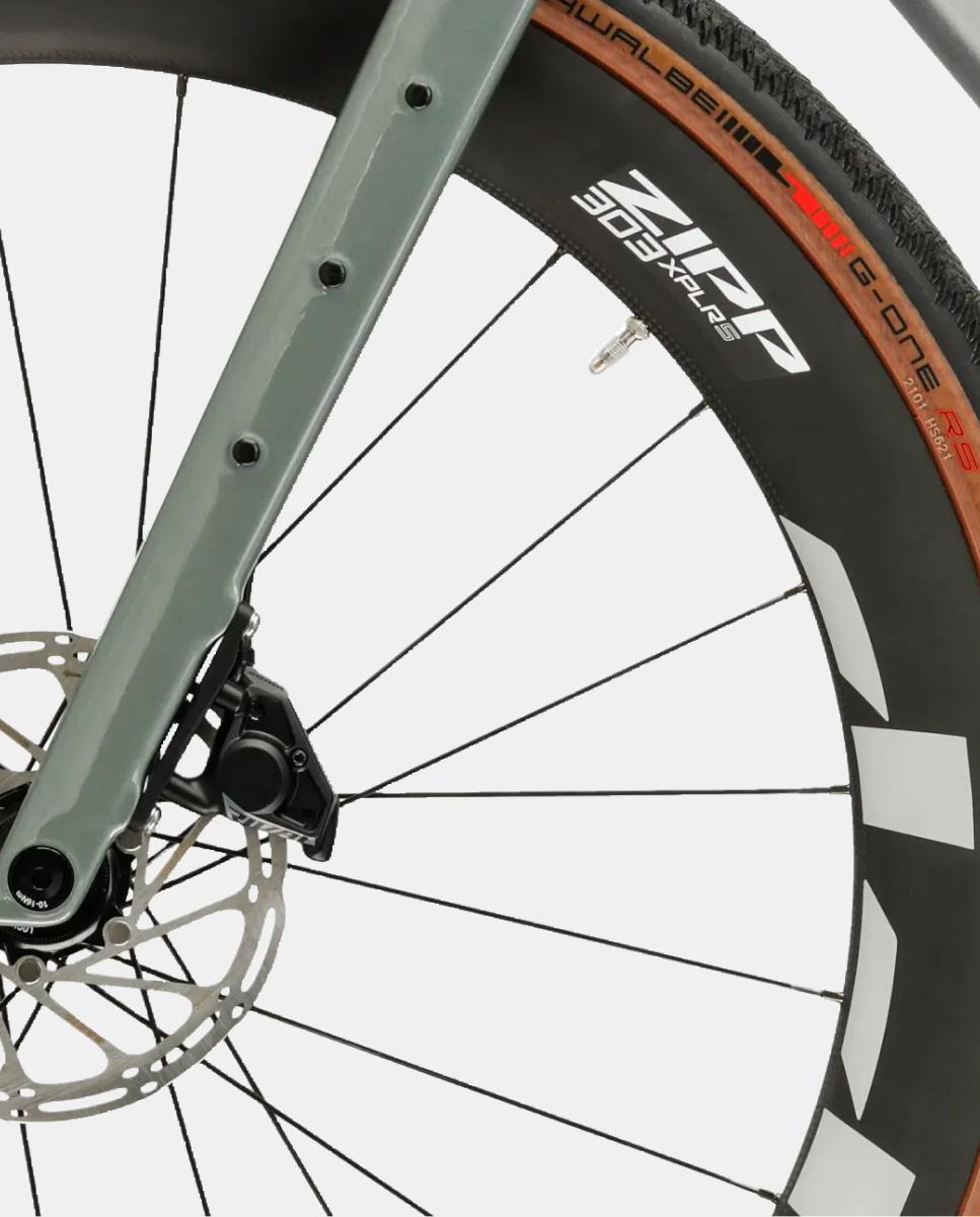 Bicicleta de Gravel de Hombre Esker ADV 3.0 Kross - Marrón Marrón-7