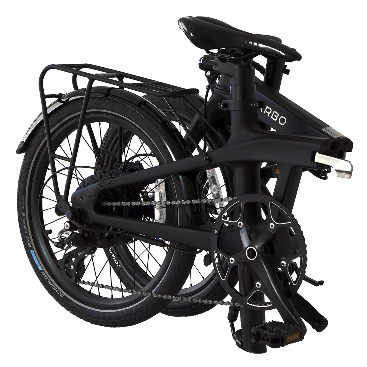 Bicicleta eléctrica urbana Model S Carbo - Negro Negro-2