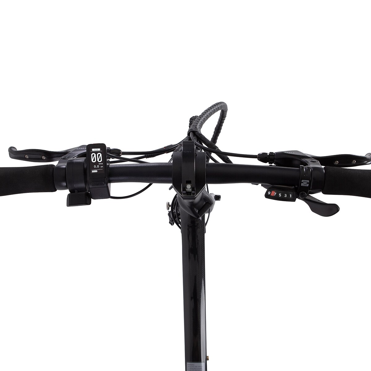 Bicicleta eléctrica urbana Model S Carbo - Negro Negro-7