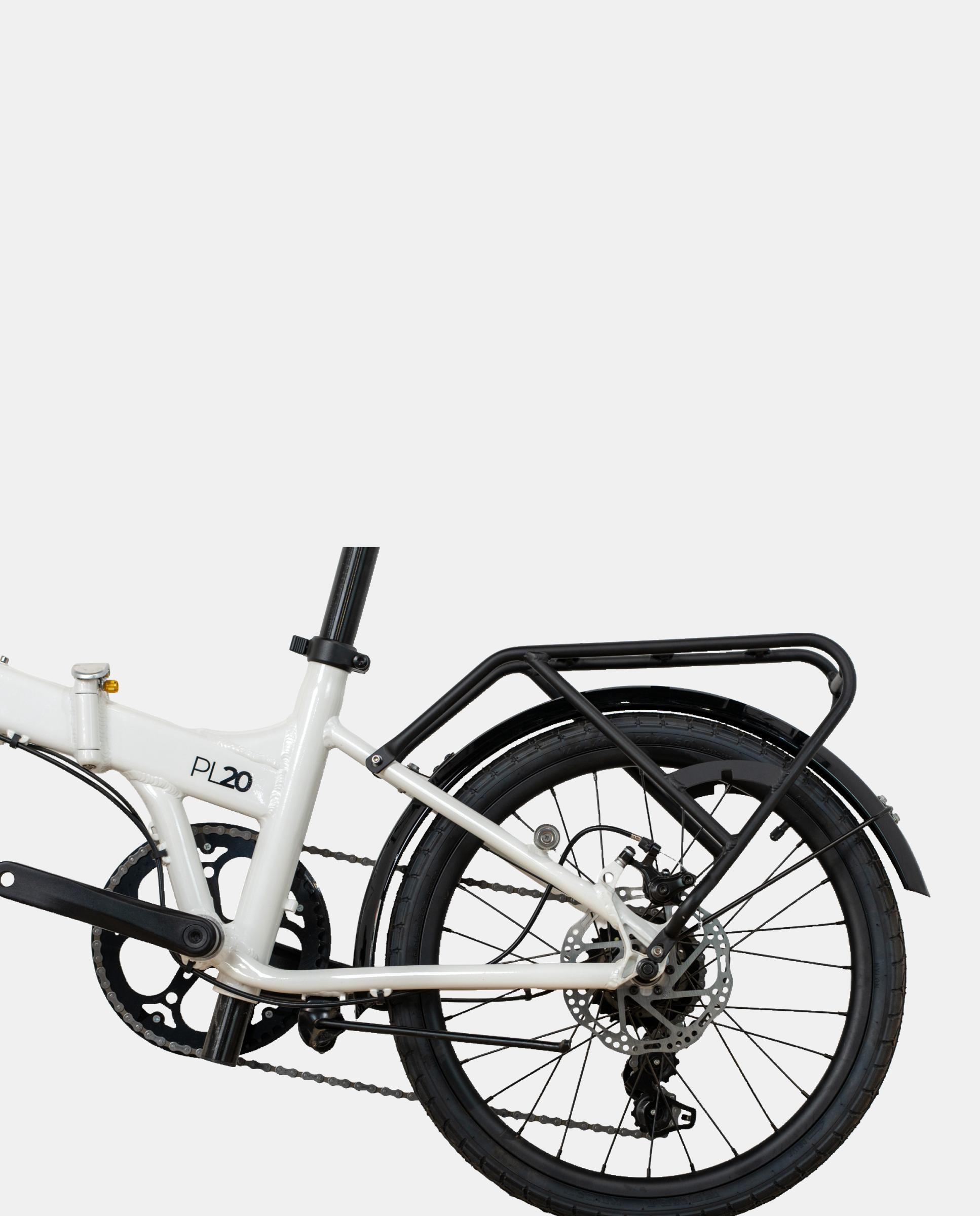 Bicicleta Plegable Unisex Blanco PL20 Rali - Blanco Blanco-3