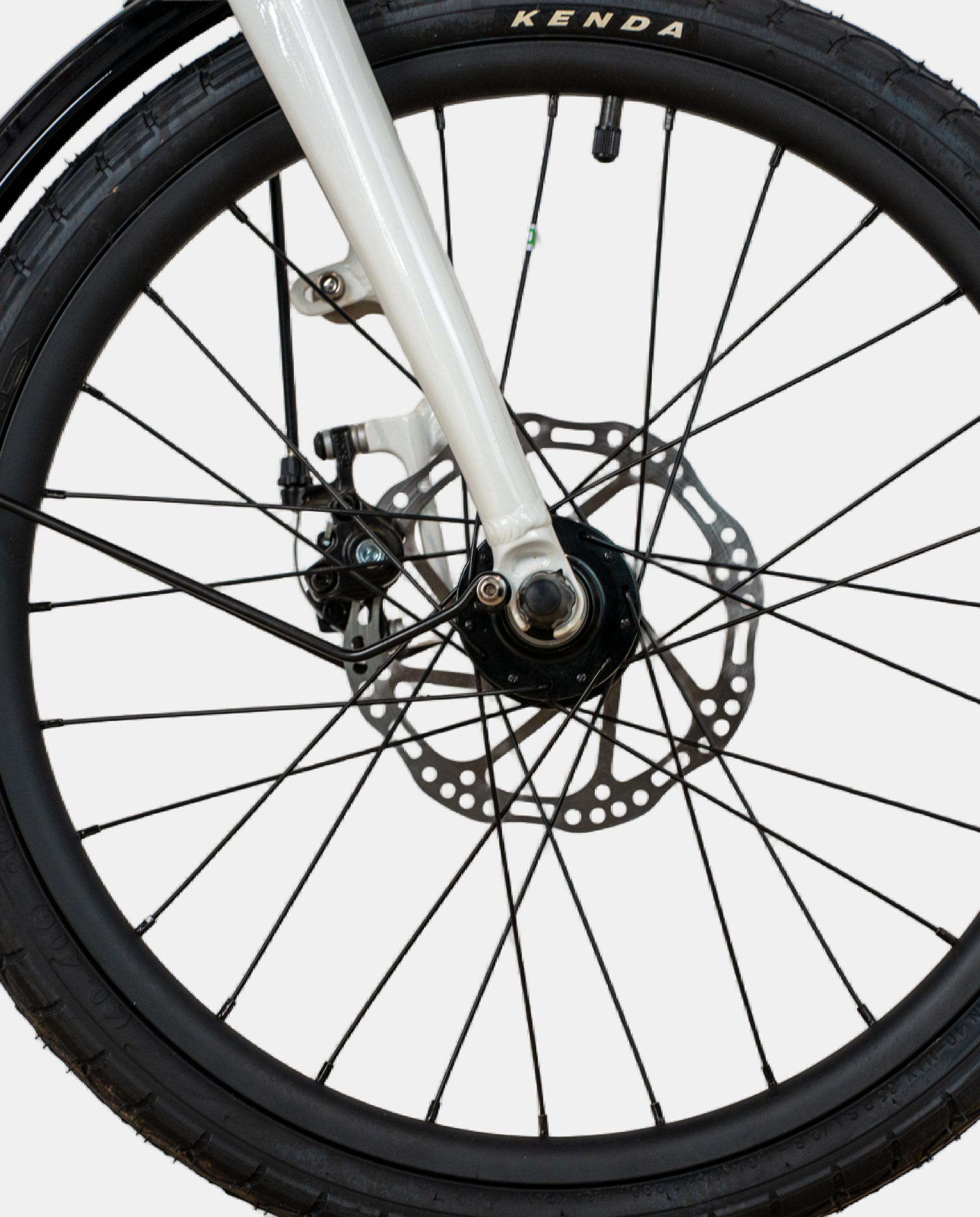 Bicicleta Plegable Unisex Blanco PL20 Rali - Blanco Blanco-4