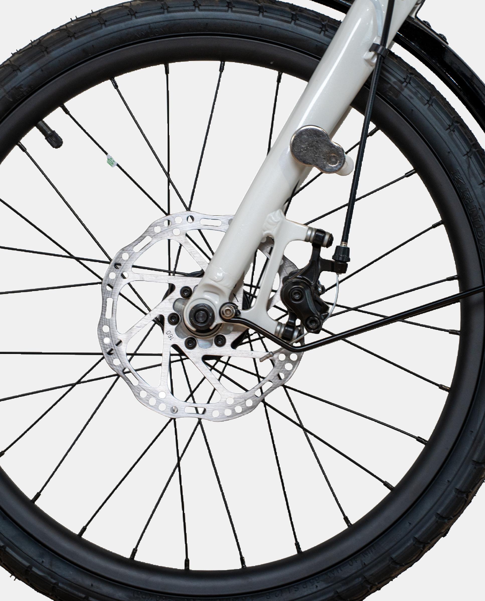 Bicicleta Plegable Unisex Blanco PL20 Rali - Blanco Blanco-6