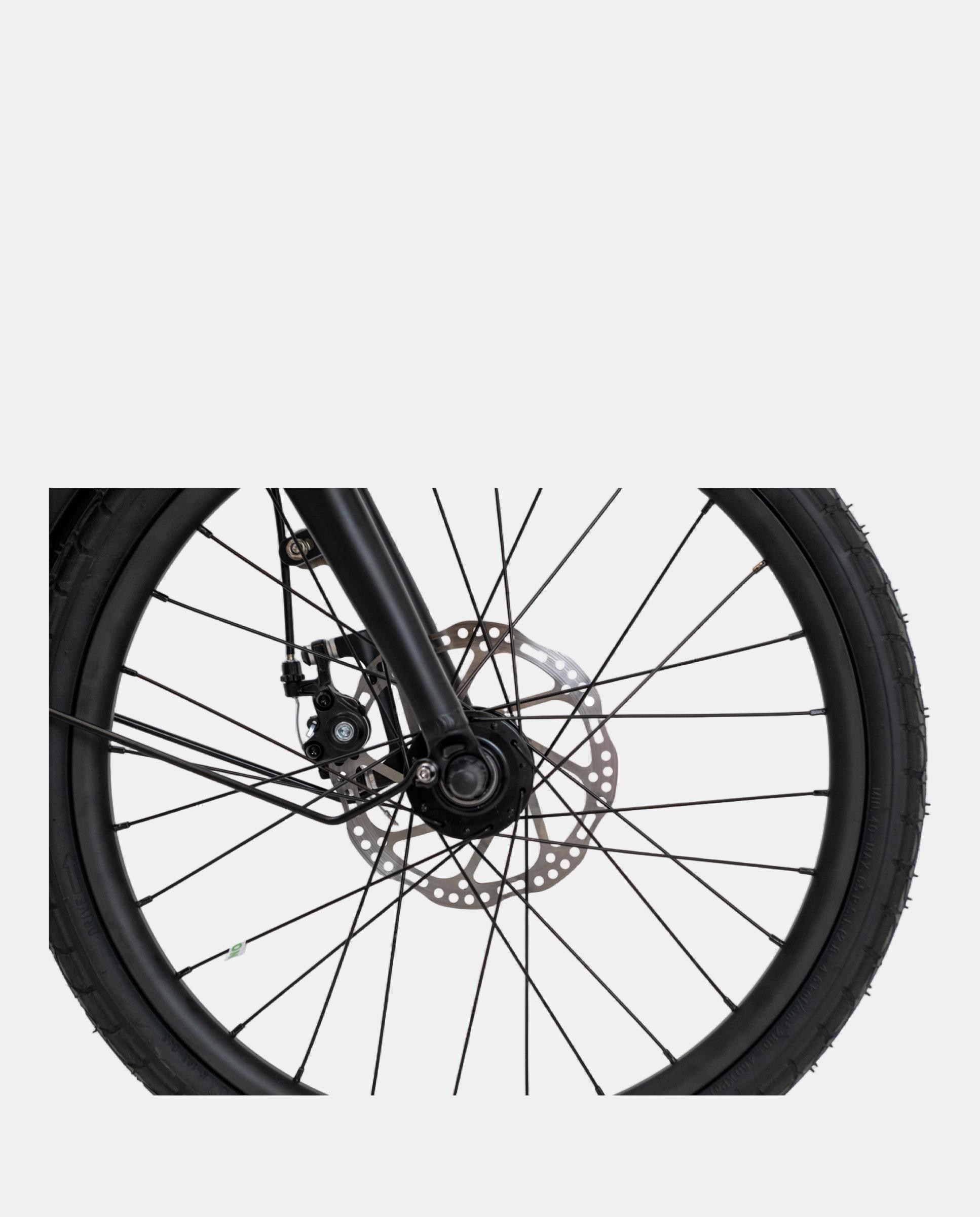 Bicicleta Dobrável Unissexo PL20 - Preto Preto-5