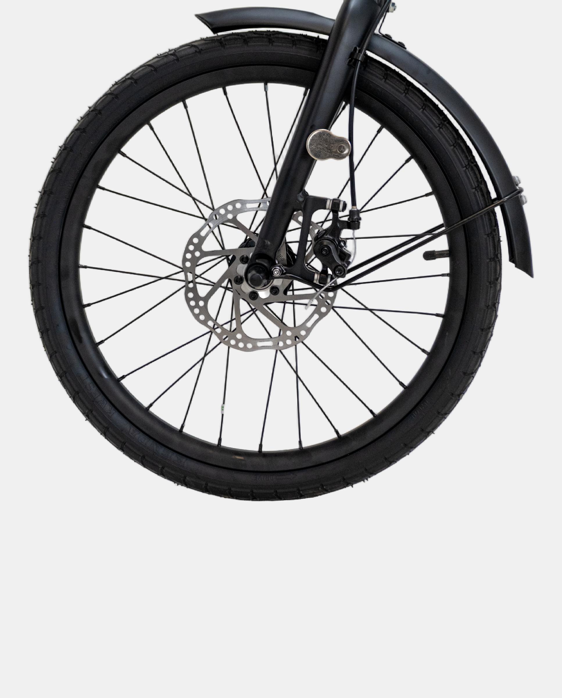 Bicicleta Dobrável Unissexo PL20 - Preto Preto-6