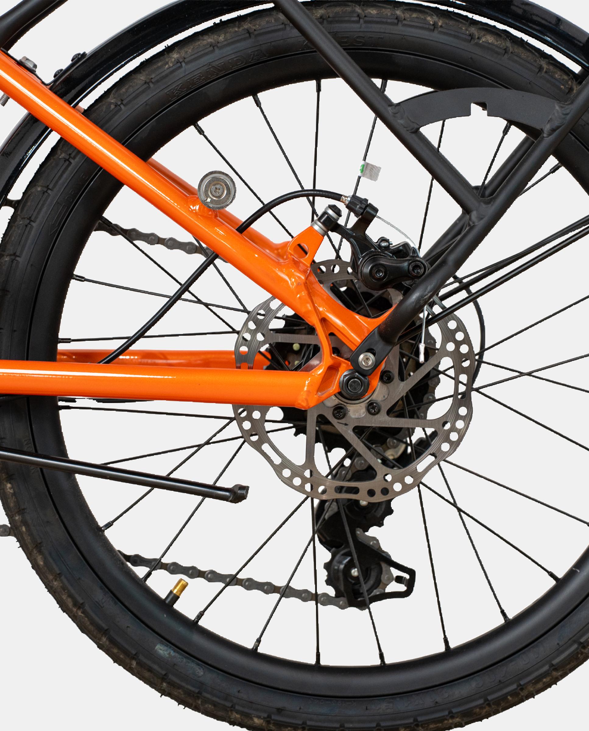 Imagen 4 de Bicicleta Plegable Unisex Naranja Gris PL20 Rali - Naranja / Gris Naranja / Gris