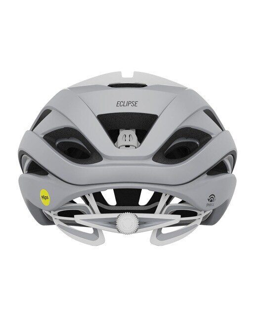 Capacete de Ciclismo Eclipse Spherical Branco / Prata-3