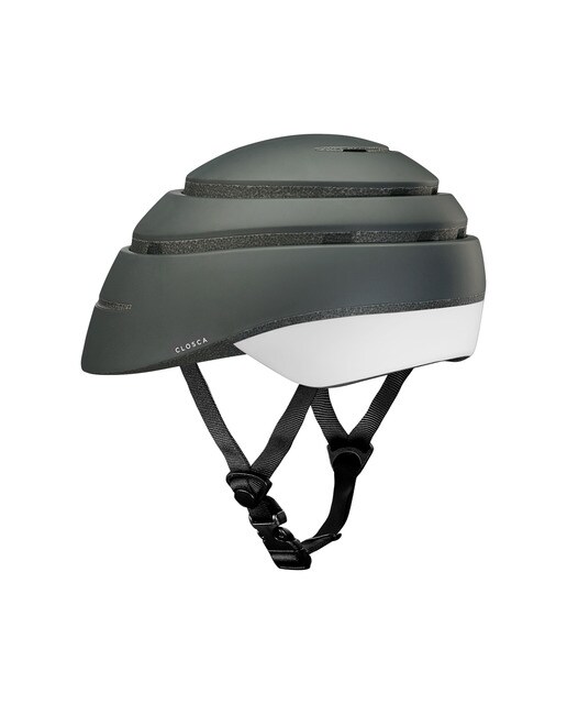 Capacete de Ciclismo Loop Closca Grafite/Branco-3