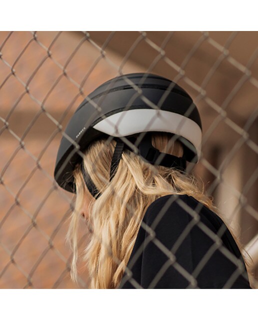 Capacete de Ciclismo Loop Closca Grafite/Branco-5
