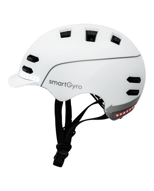 Capacete Smart Helmet Branco-3