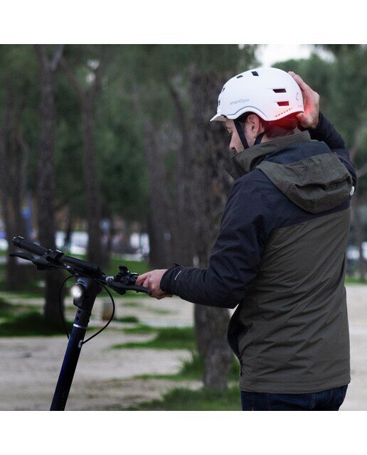 Capacete Smart Helmet Max Branco-6