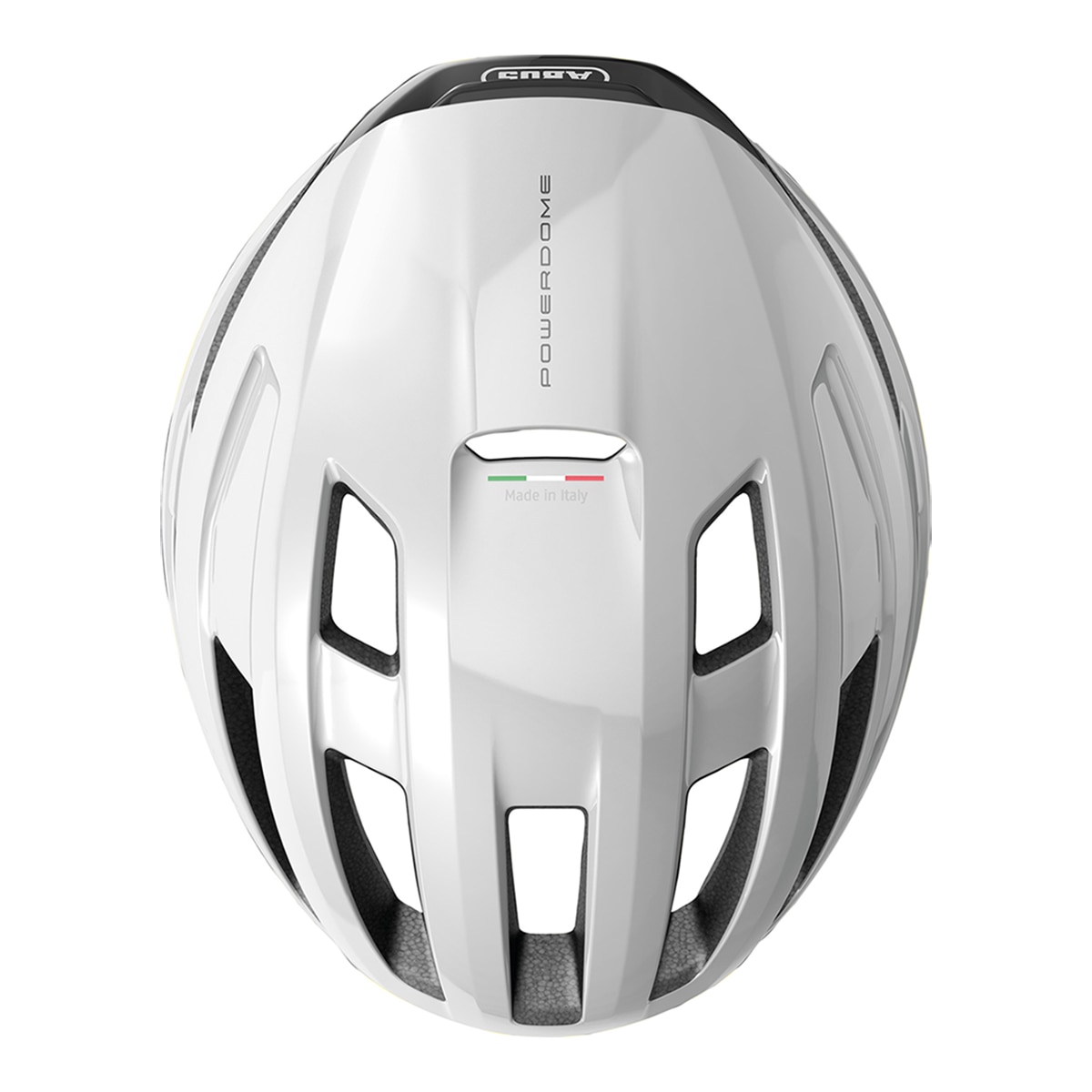 Capacete Powerdome Shiny White Branco-3