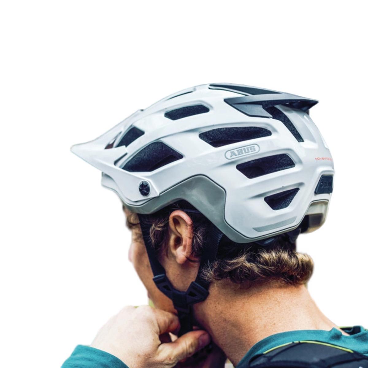 Capacete Moventor 2.0 - Branco Brilhante Branco / Preto-7