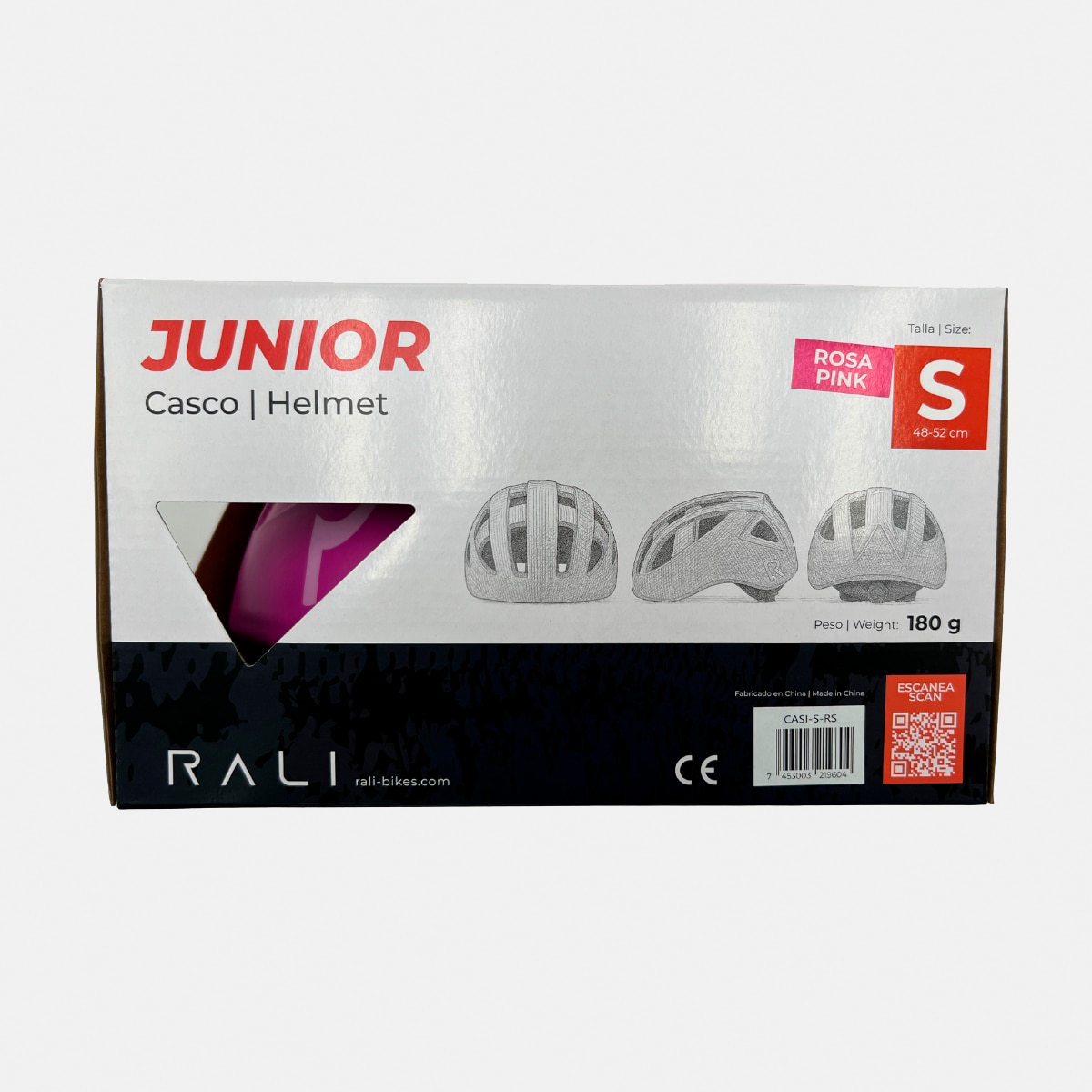 Capacete de Criança - Rosa Rosa-4