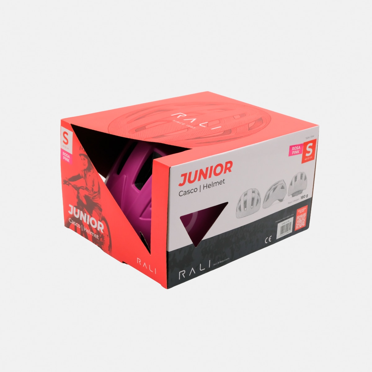 Capacete de Criança - Rosa Rosa-6