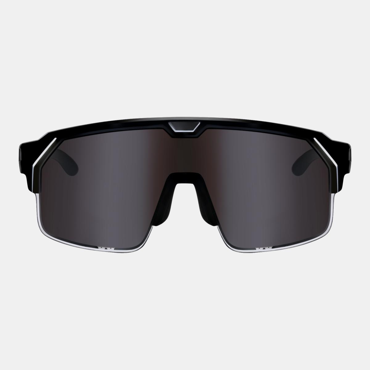 Gafas de Sol Unisex Music Shield Slider HVL Smoke Matte Black Chamelo - Negro mate Negro mate-5