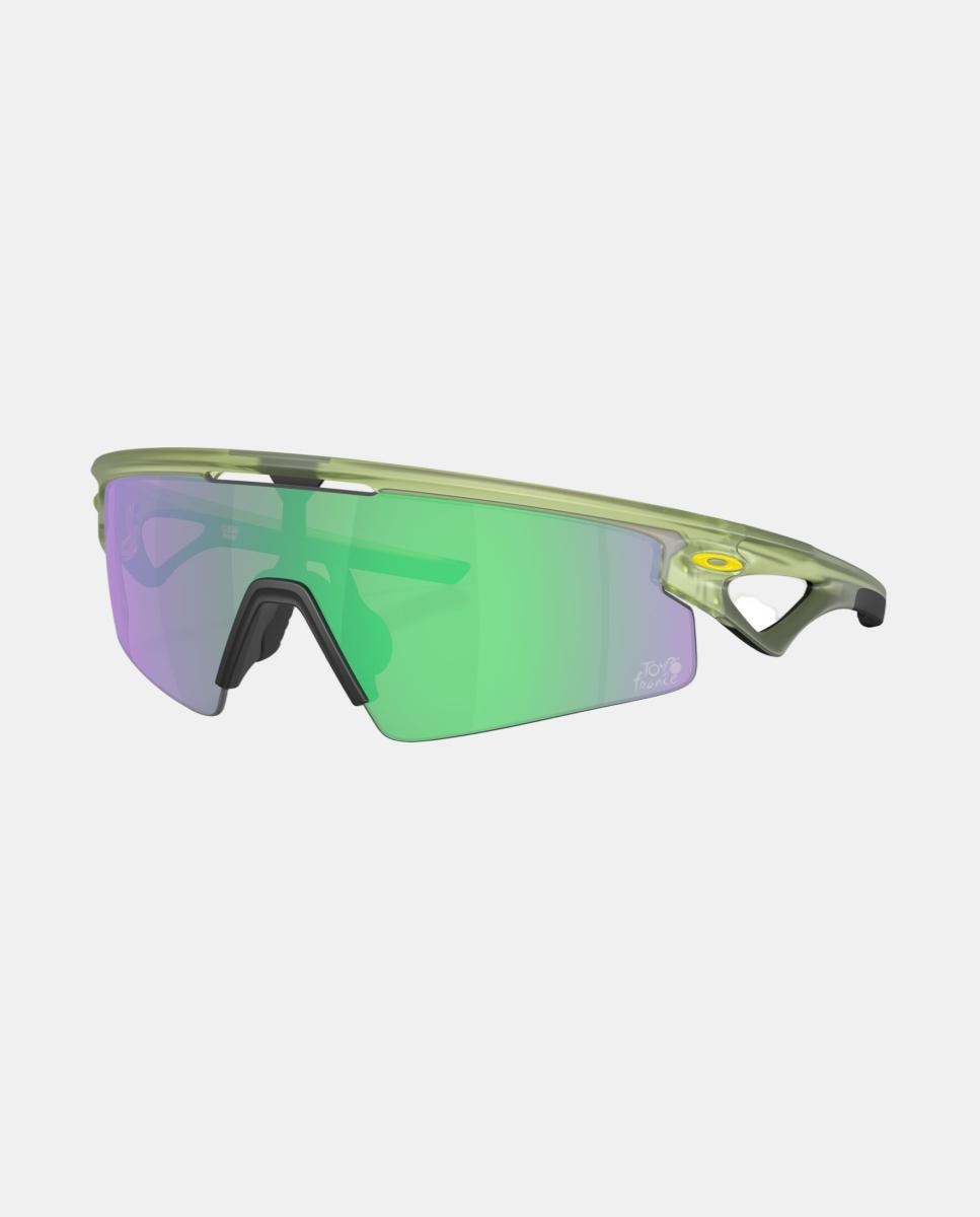 Óculos de Ciclismo Unisex Sphaera Strike Verde Transp Oakley Verde-2