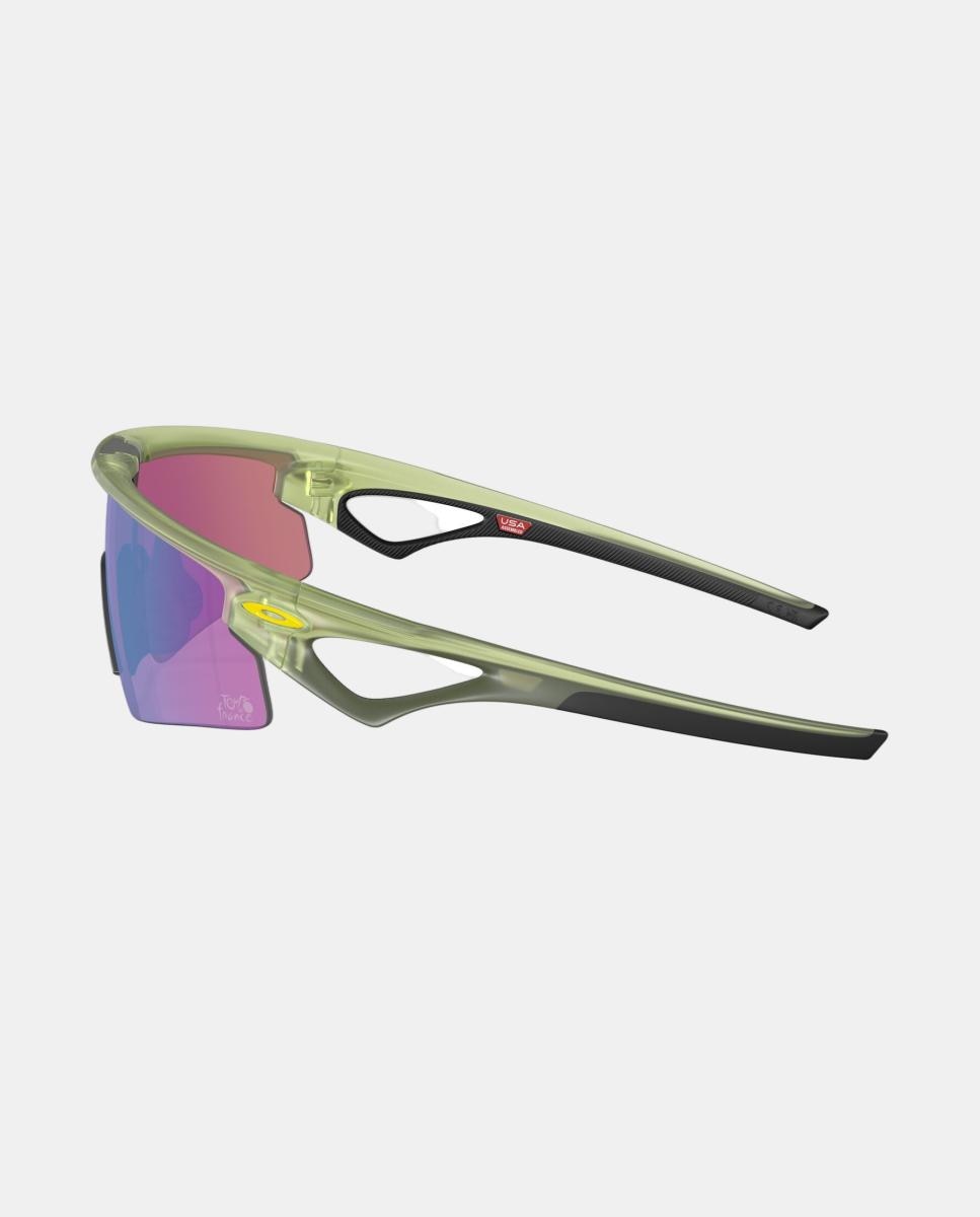 Óculos de Ciclismo Unisex Sphaera Strike Verde Transp Oakley Verde-3