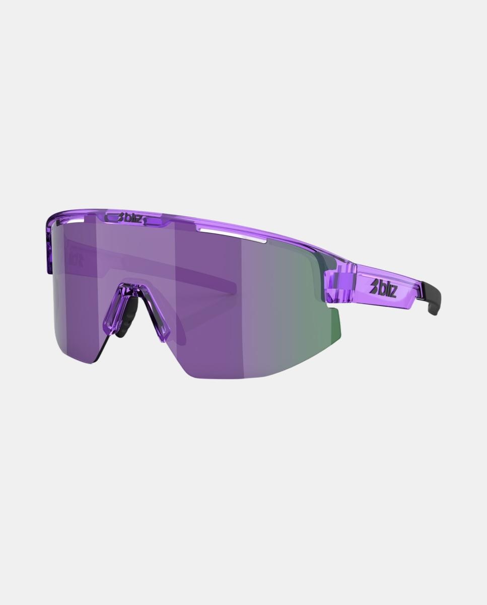 Óculos de Ciclismo Unisex Matrix Negro Mate Bliz Violeta-2