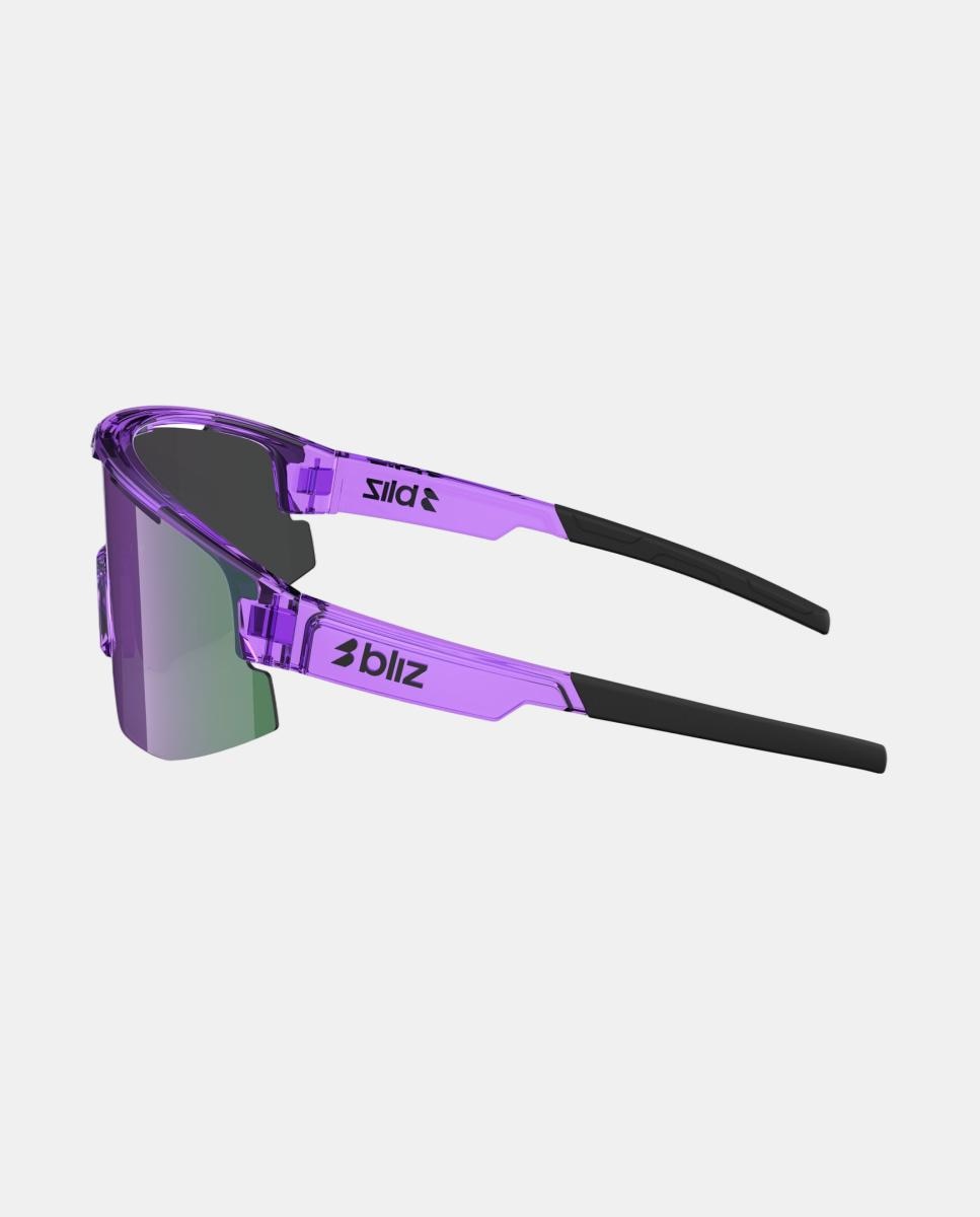 Óculos de Ciclismo Unisex Matrix Negro Mate Bliz Violeta-3