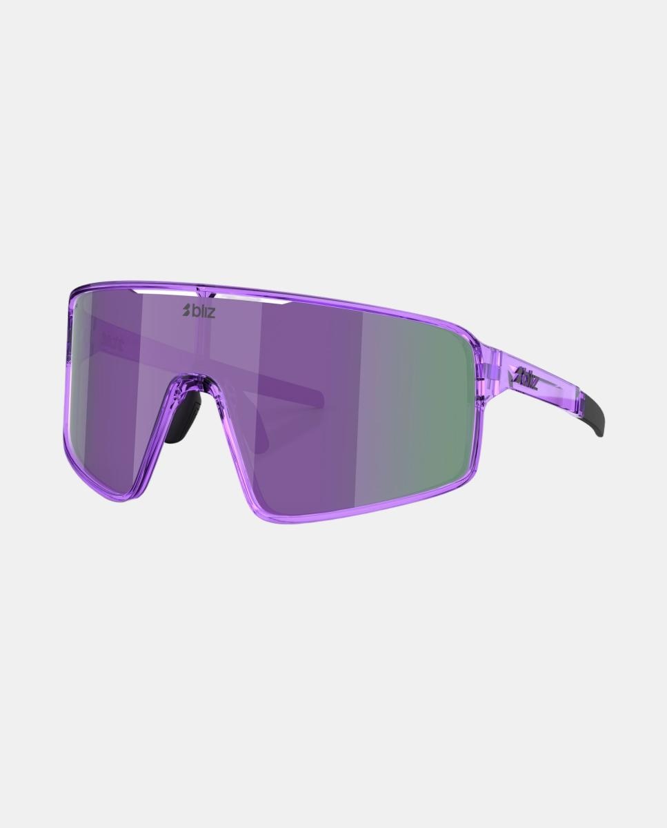 Gafa de ciclismo Unisex P001 Transparente Bliz - Rosa Violeta-2