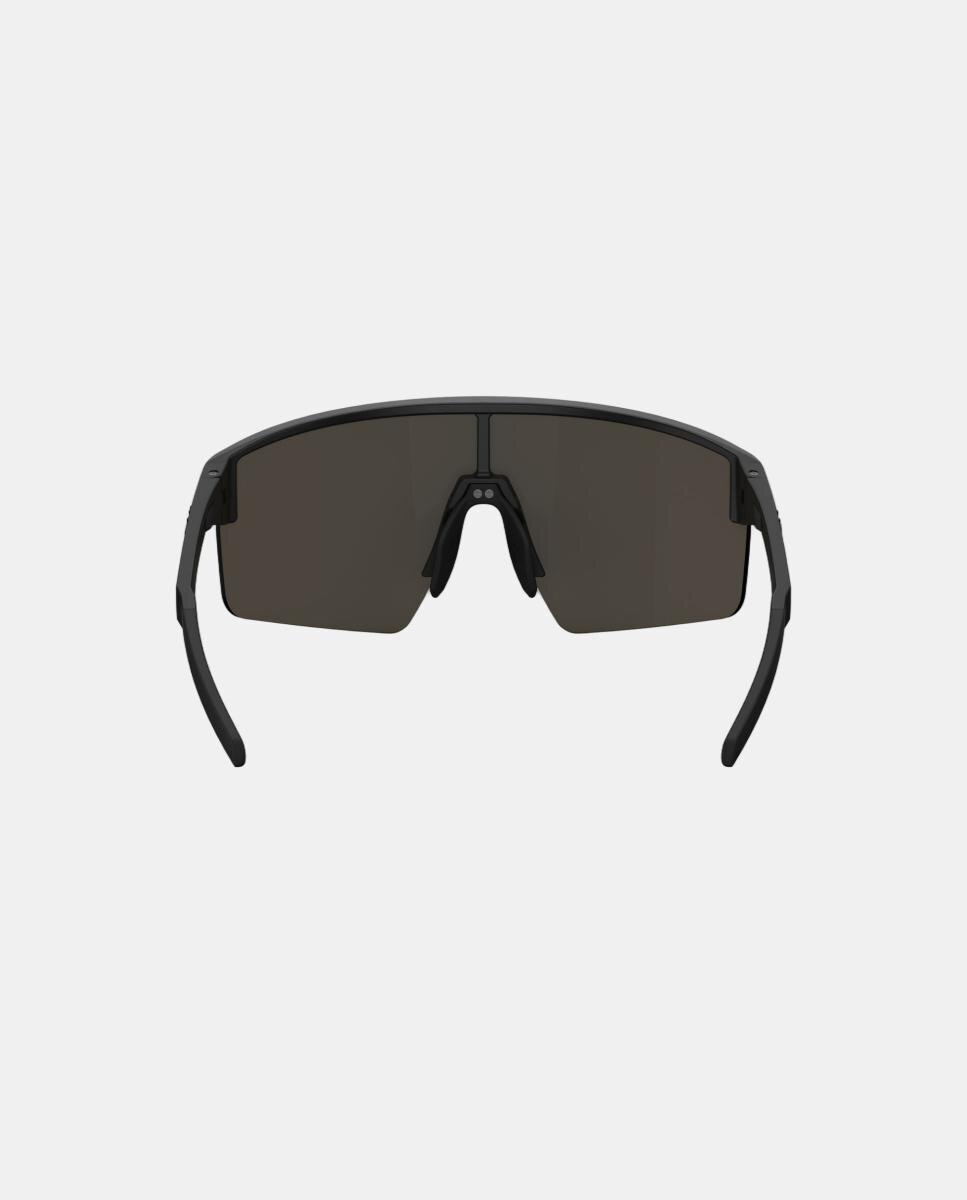 Óculos de Ciclismo Unissexo P004 com Lente Azul Esp - Preto Mate Preto-4
