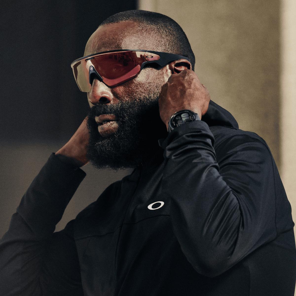 Óculos de Sol Unisex Vanguard Oakley Preto / Vermelho-3