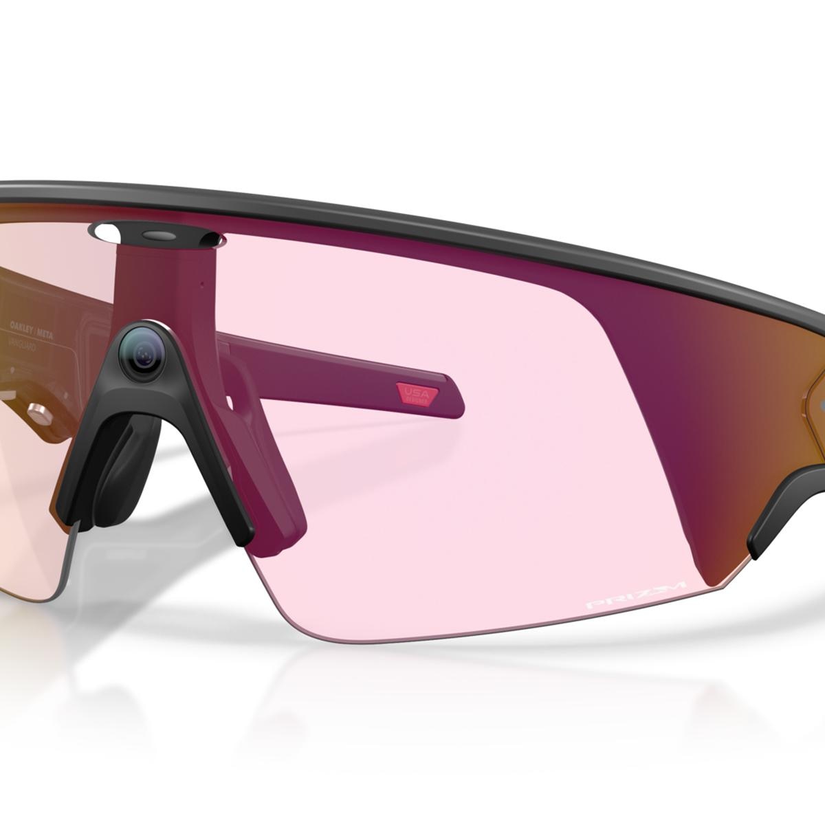 Óculos de Sol Unisex Vanguard Oakley Preto / Vermelho-17