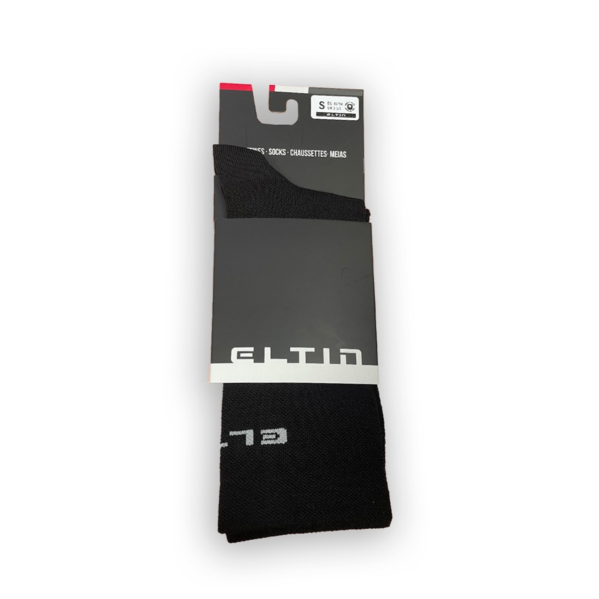 Meias Unissexo de Verão - 18 cm Preto-3