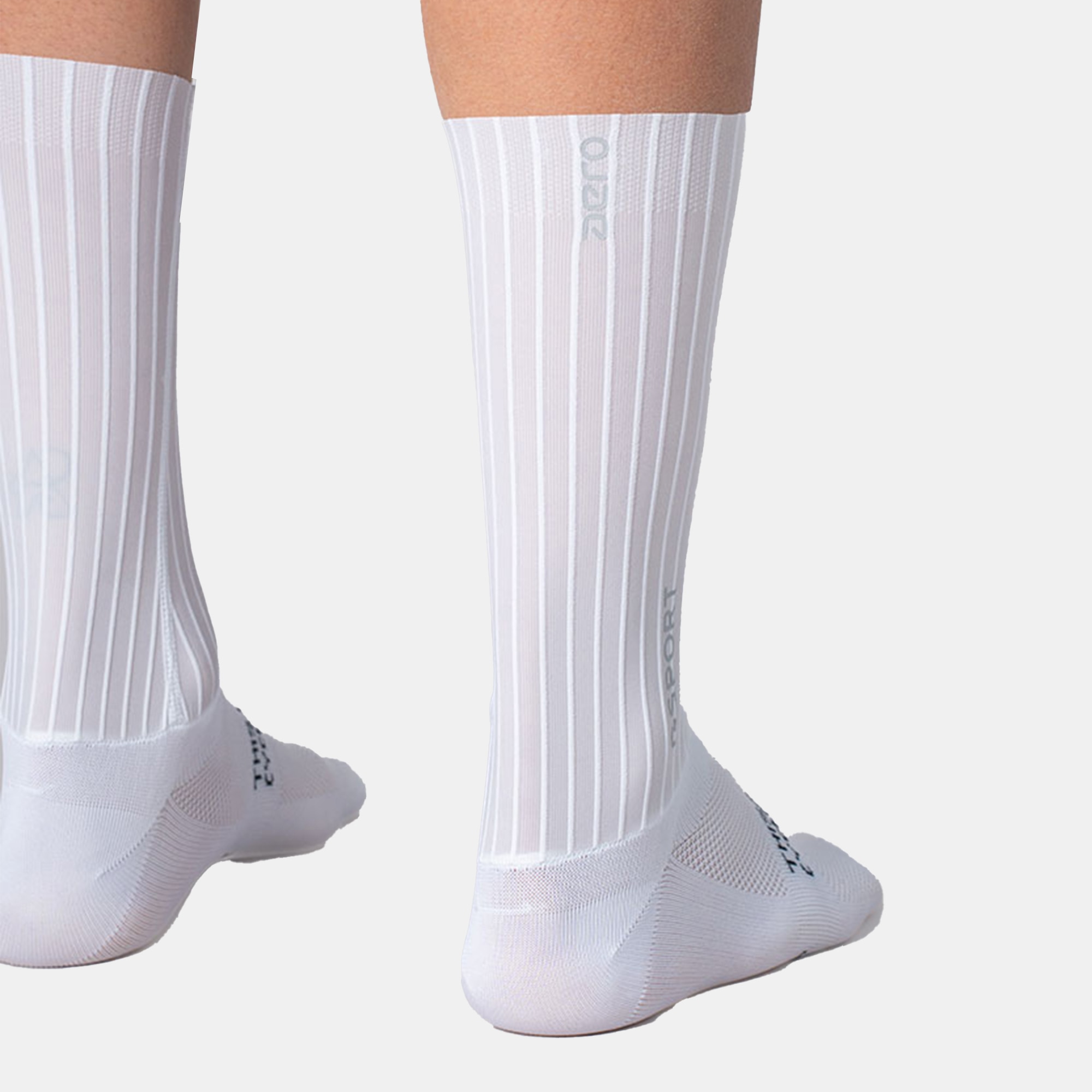 Meias de Ciclismo Unissexo Aero Ivory 2.0 Branco-4