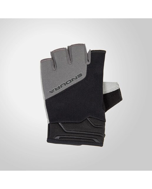 Luvas Curtas de Ciclismo Hummvee Plus Mitt II - Cinzento e Preto 2