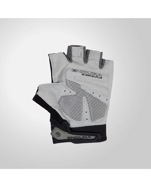 Luvas Curtas de Ciclismo Hummvee Plus Mitt II - Cinzento e Preto 3