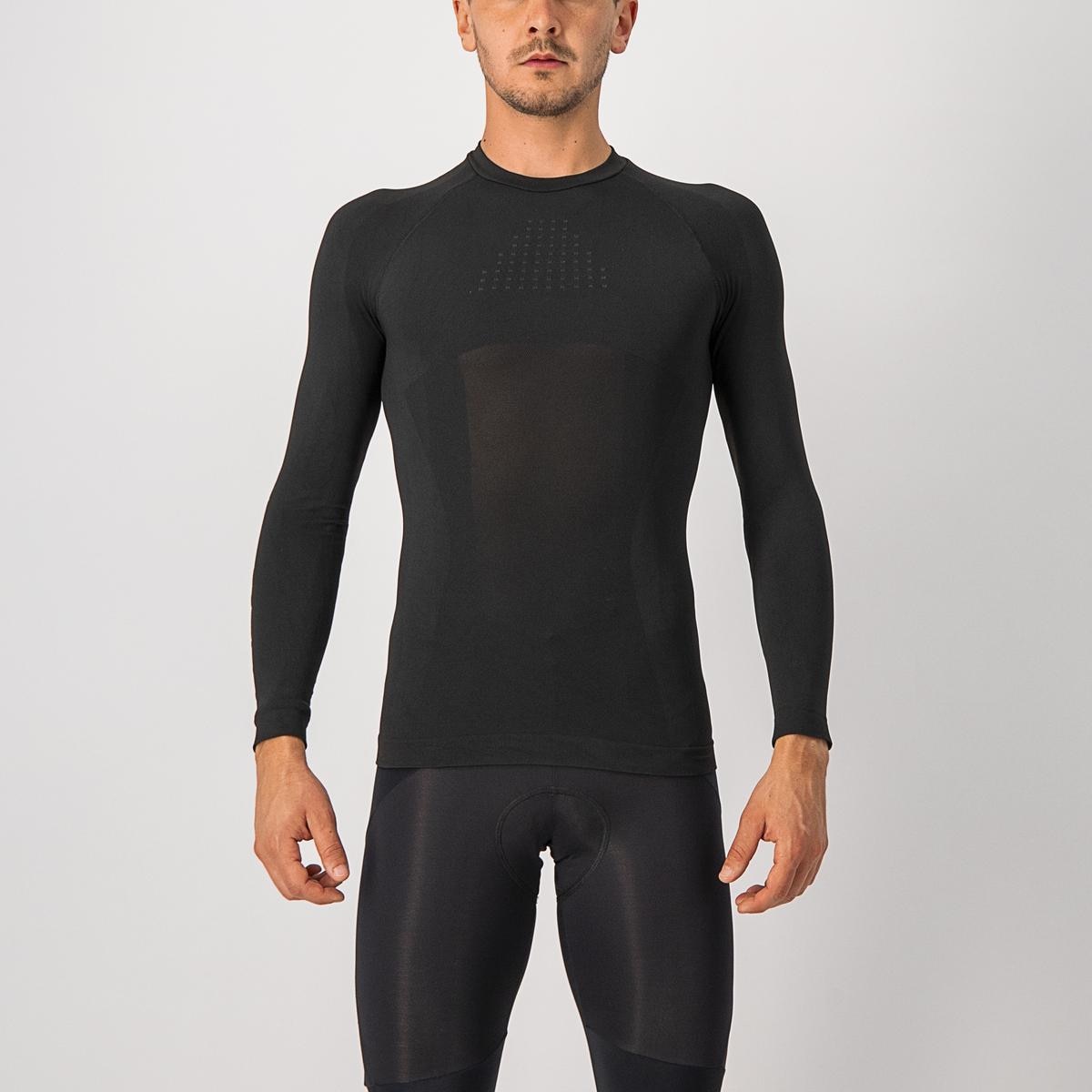 Camisola Desportiva Core Seamless Base Layer LS Preto-1