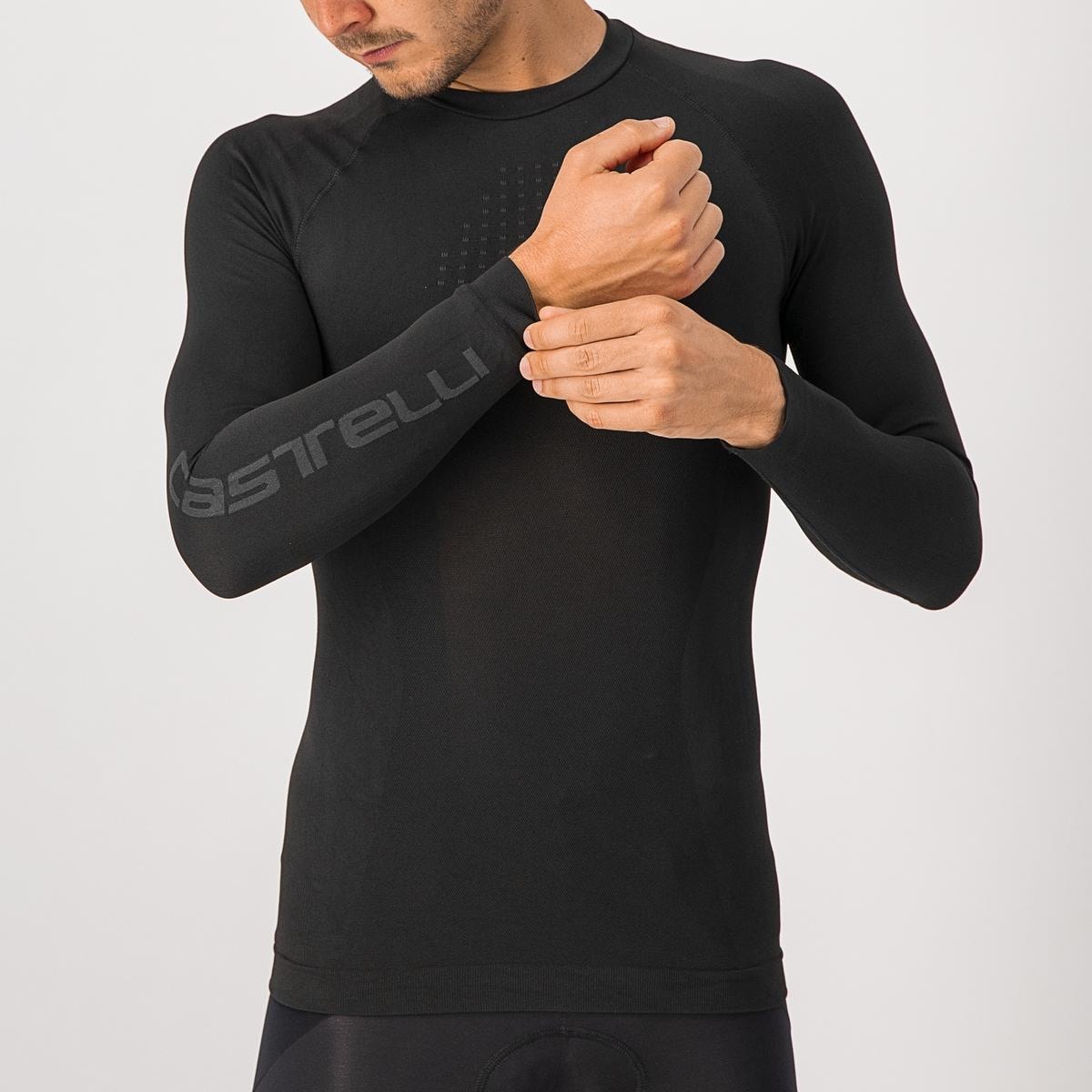 Camisola Desportiva Core Seamless Base Layer LS Preto-3