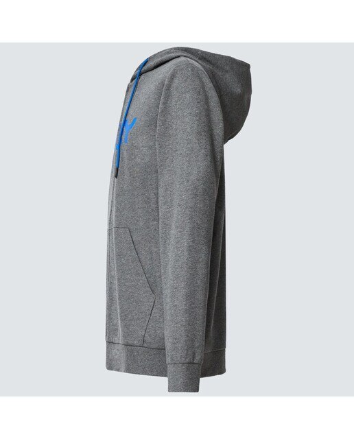 Sweatshirt Teddy Full Cinzento / Azul-3