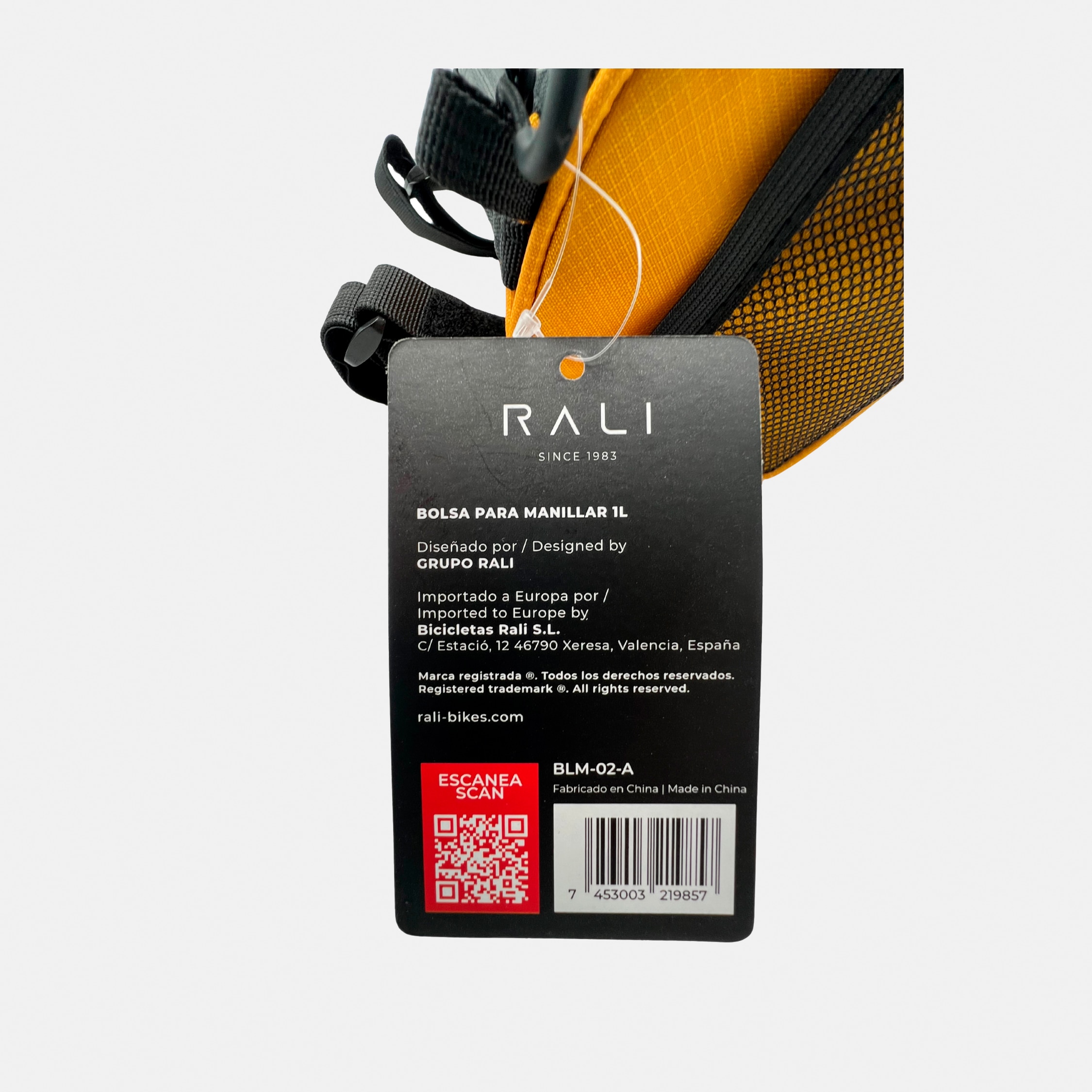 Saco de Guiador de 1 L - Amarelo Amarelo-5