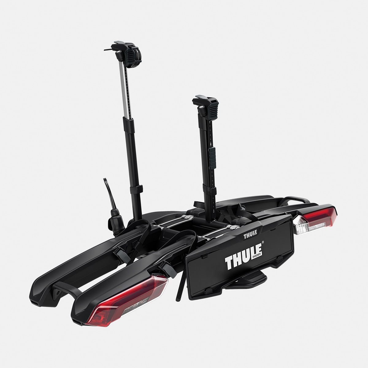 Thule - Portabicicleta de Bola Epos 2 Bicicletas 13 pines Thule.