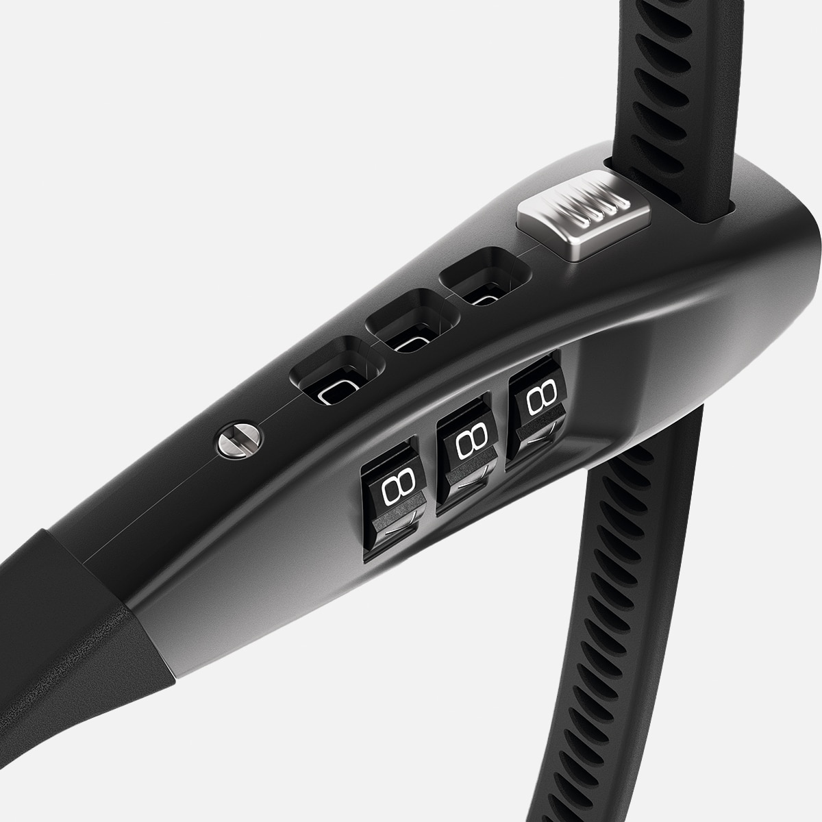 Antirroubo Abraçadeira Combiflex Travelguard - 70 cm Preto-2